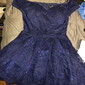 Blue pixi dress
